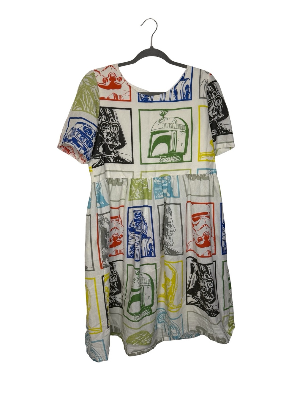 ✨🌌 Franklin Jay Star Wars Vintage Sheet‎ Babydoll Dress Handmade Fits M/L 🌌✨